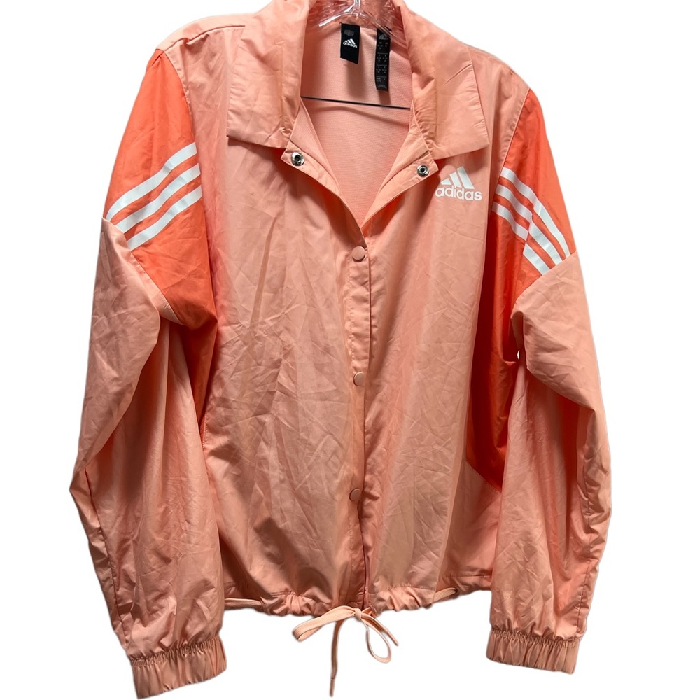 Adidas Woman’s Salmon Pink Track Jacket XL